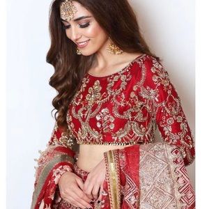 Bridal Lehenga. Mohsin Naveed Ranjha.